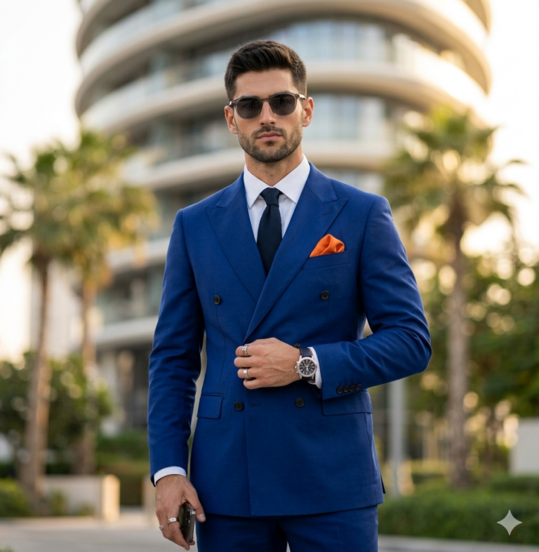 Result 1 for Luxury Urban Gentleman AI Photo Editing Prompt