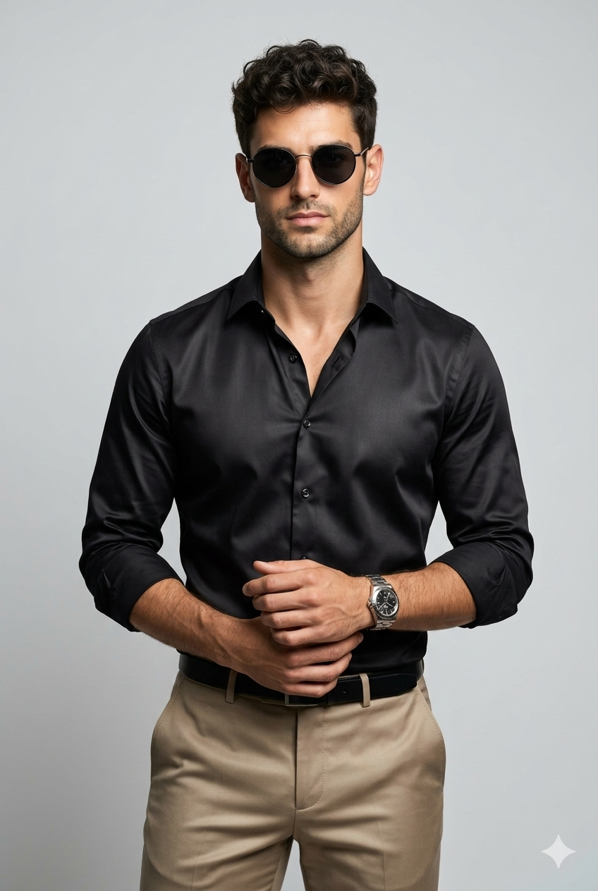 Result 1 for Luxury Studio Gentleman AI Photo Editing Prompt