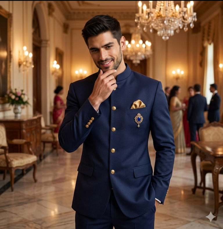 Result 1 for Royal Palace Gentleman AI Photo Editing Prompt