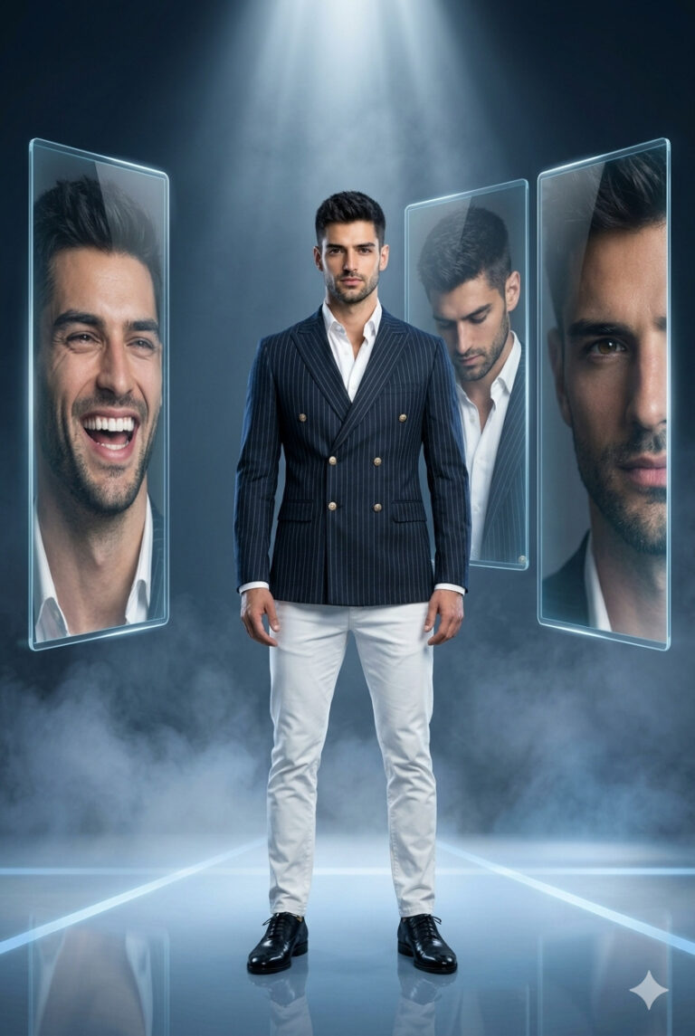 Result 1 for Futuristic Power Portrait AI Photo Editing Prompt