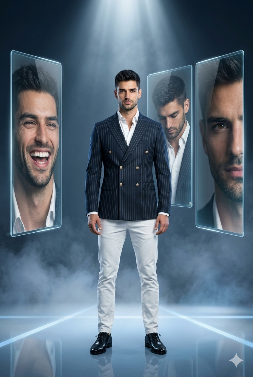 Result 1 for Futuristic Power Portrait AI Photo Editing Prompt