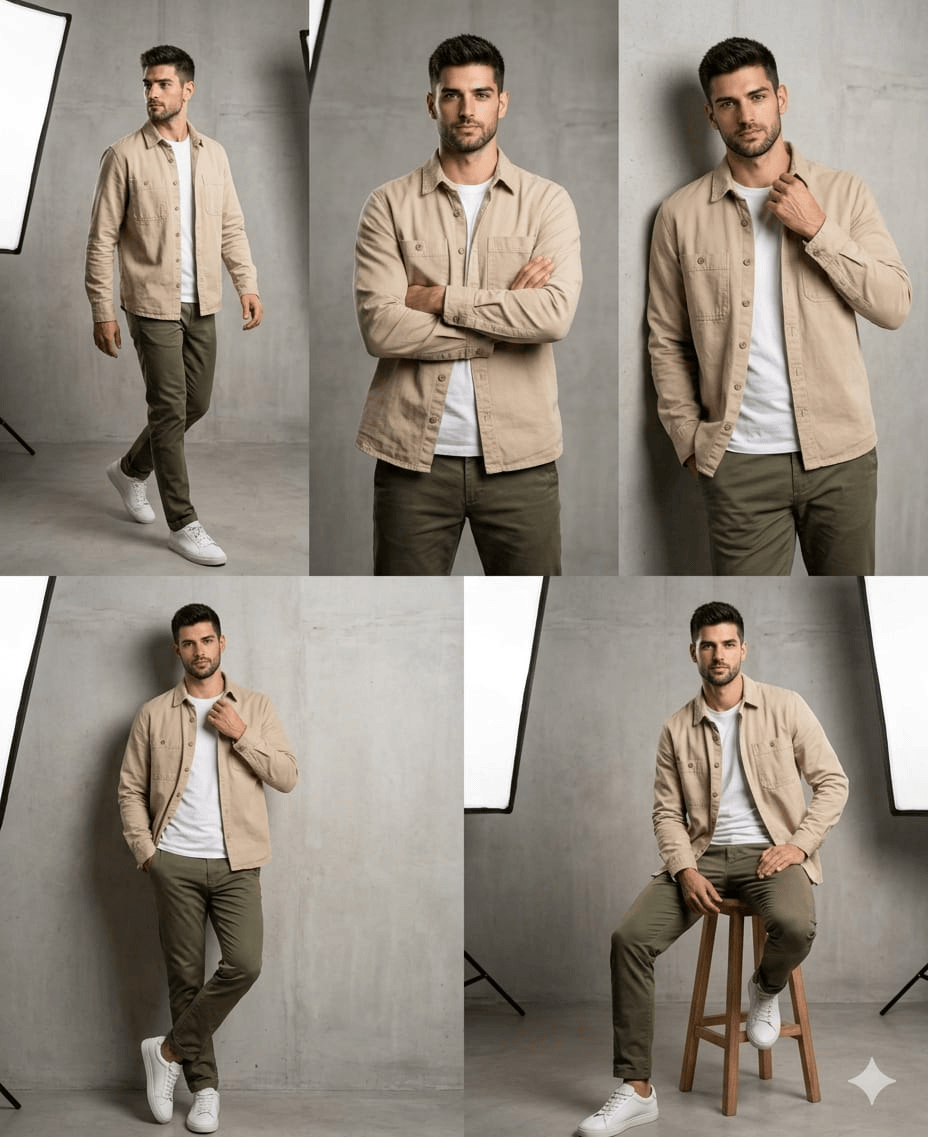 Result 1 for Studio Fashion Gentleman AI Photo Editing Prompt