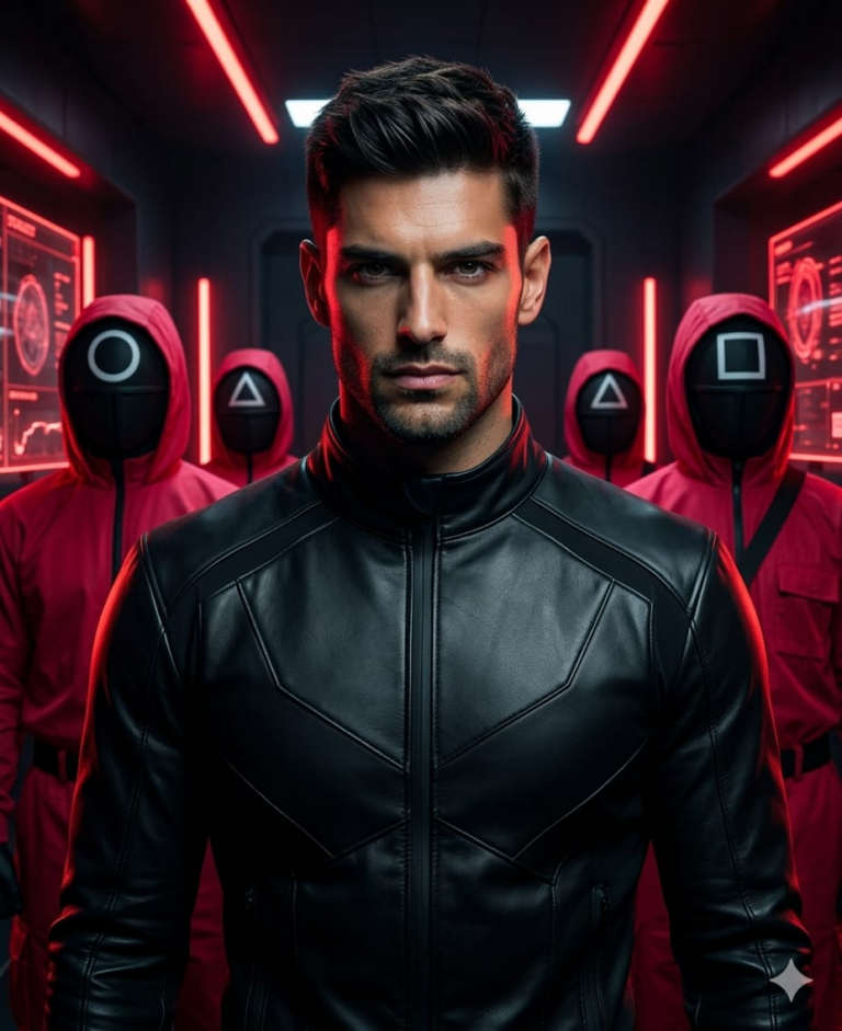 Result 1 for Neon Dystopian Portrait AI Photo Editing Prompt
