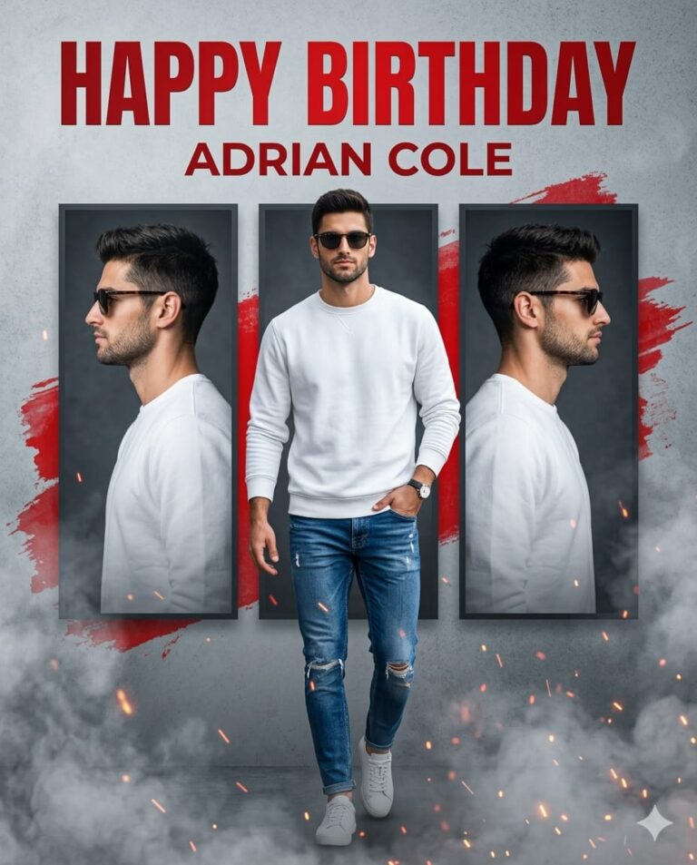 Result 1 for Cinematic Birthday Poster AI Photo Editing Prompt