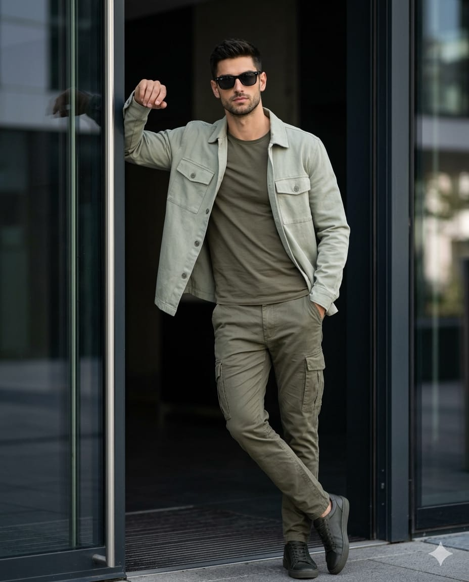 Result 1 for Urban Glass Gentleman AI Photo Editing Prompt