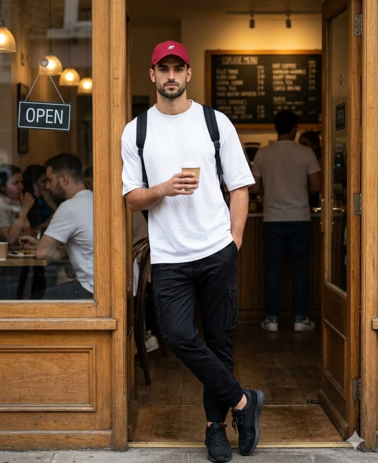 Result 1 for Cafe Doorway Confidence AI Photo Editing Prompt