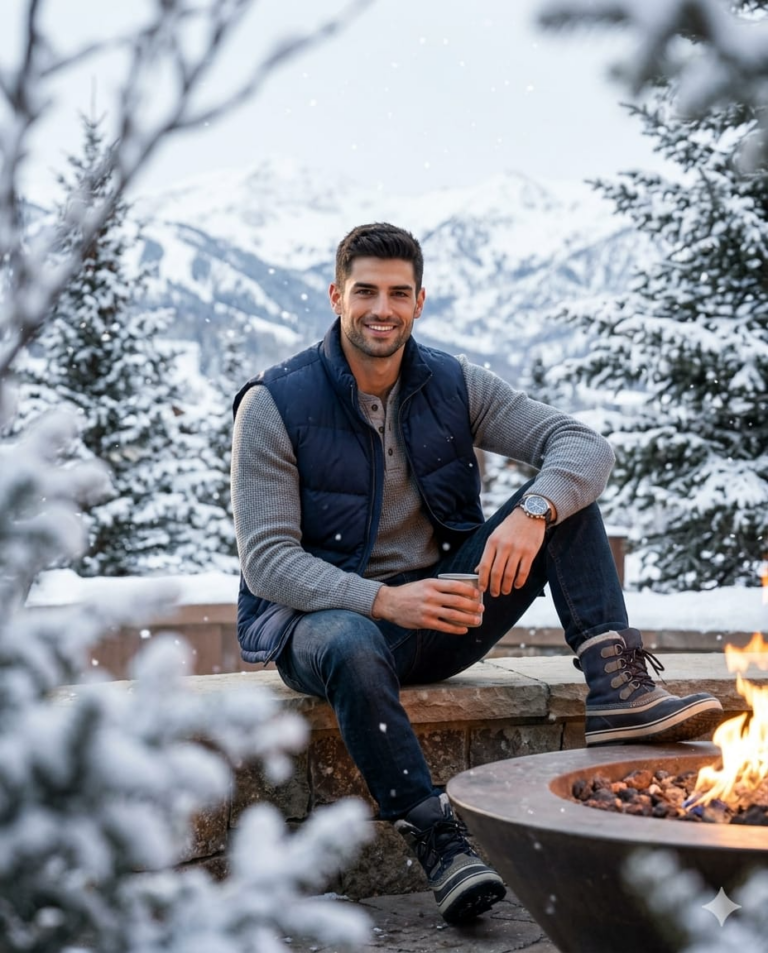 Result 1 for Winter Resort Portrait AI Photo Editing Prompt