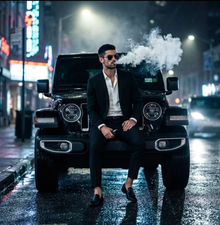 Result 1 for Midnight Street Swagger AI Photo Editing Prompt