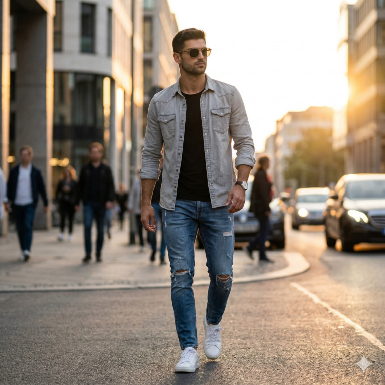 Result 1 for Golden Hour Stride AI Photo Editing Prompt