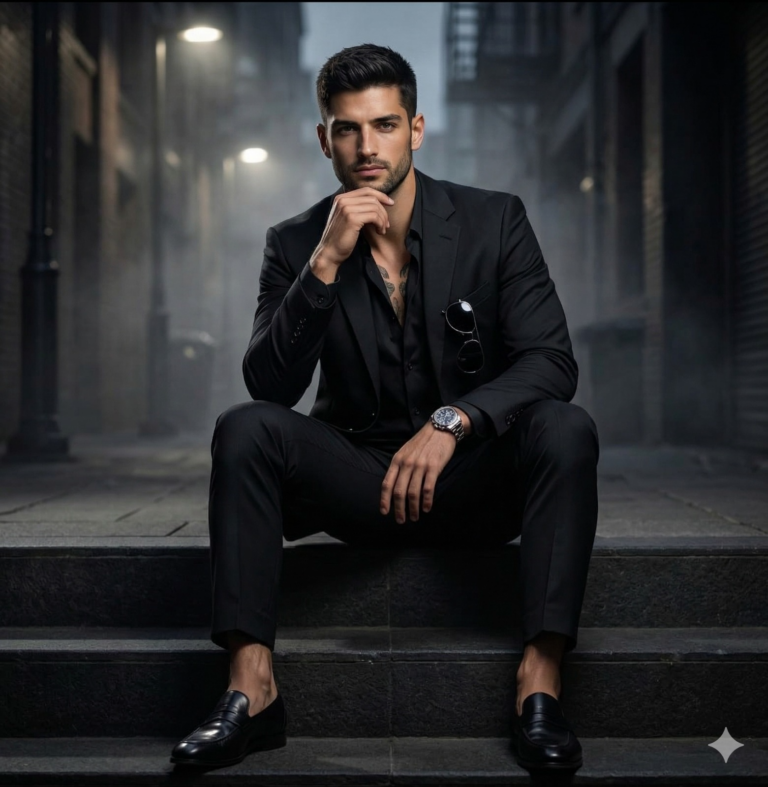 Result 1 for Luxury Mafia Gentleman AI Photo Editing Prompt
