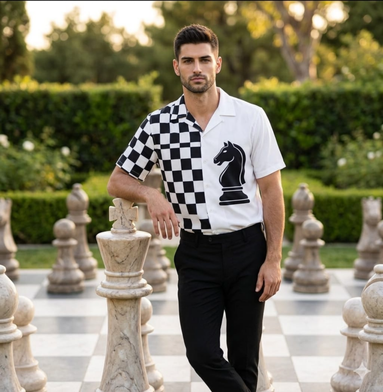 Result 1 for Luxury Chess Portrait AI Photo Editing Prompt