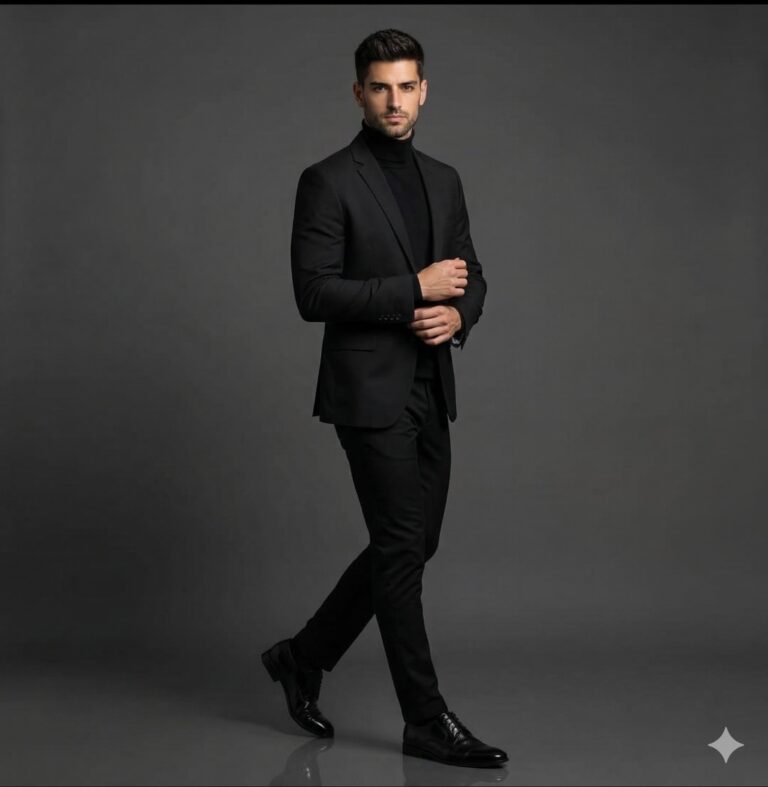Result 1 for Luxury Studio Gentleman AI Photo Editing Prompt