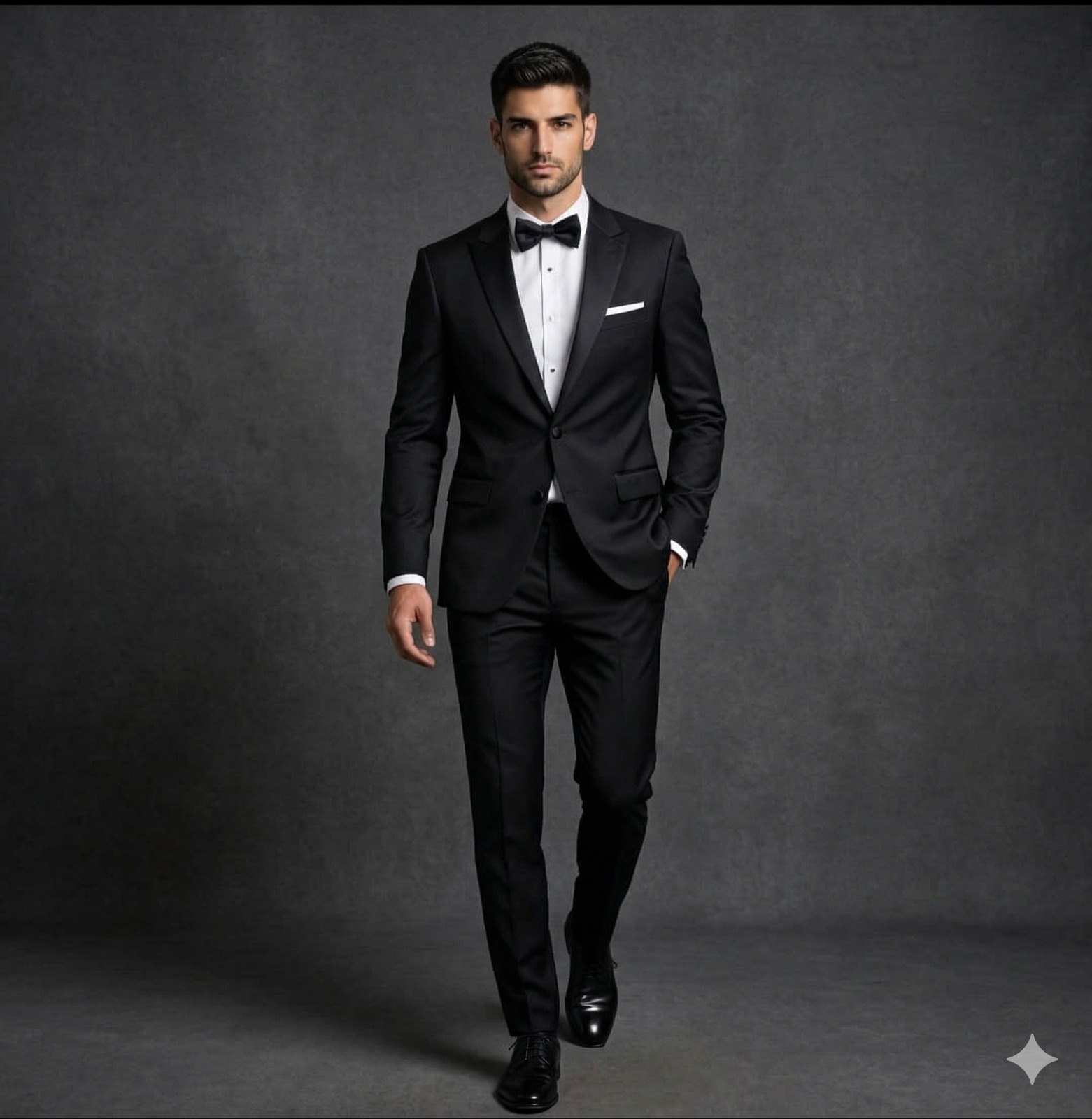 Result 1 for Luxury Studio Gentleman AI Photo Editing Prompt