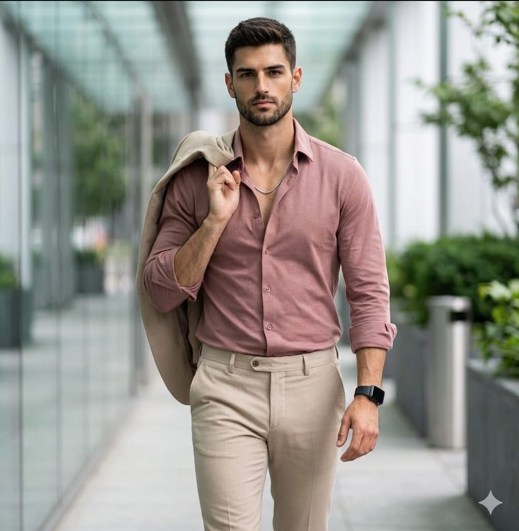 Result 1 for Urban Gentleman Stride AI Photo Editing Prompt