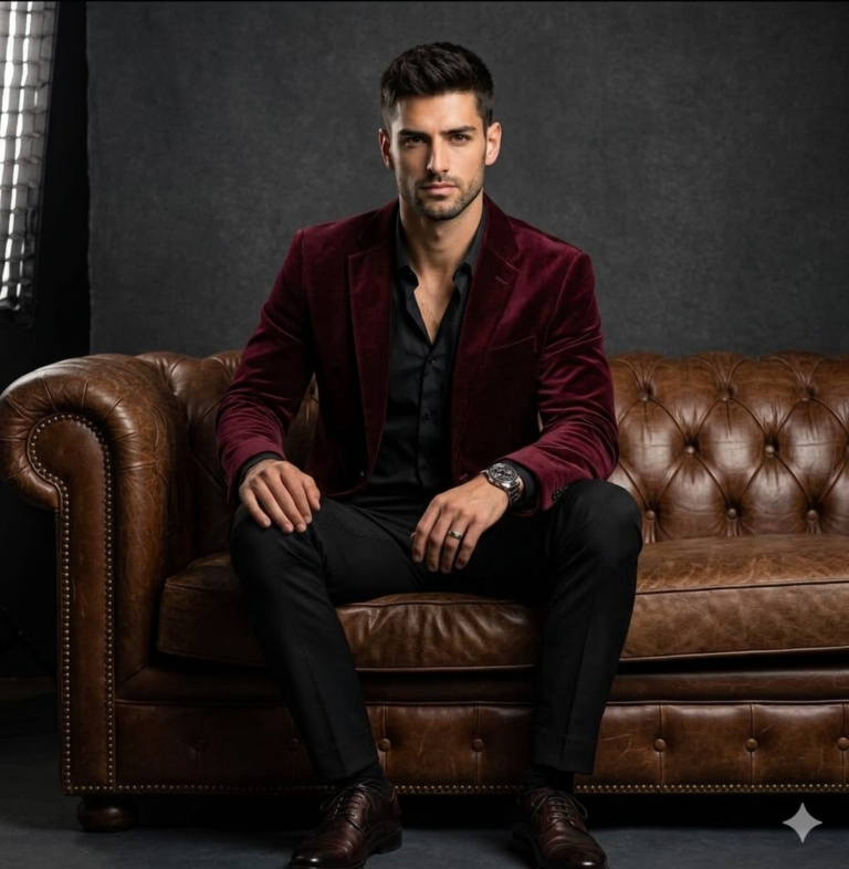 Result 1 for Luxury Studio Gentleman AI Photo Editing Prompt