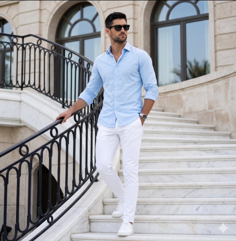 Result 1 for Luxury Staircase Gentleman AI Photo Editing Prompt