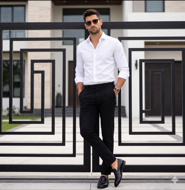 Result 1 for Luxury Gate Gentleman AI Photo Editing Prompt