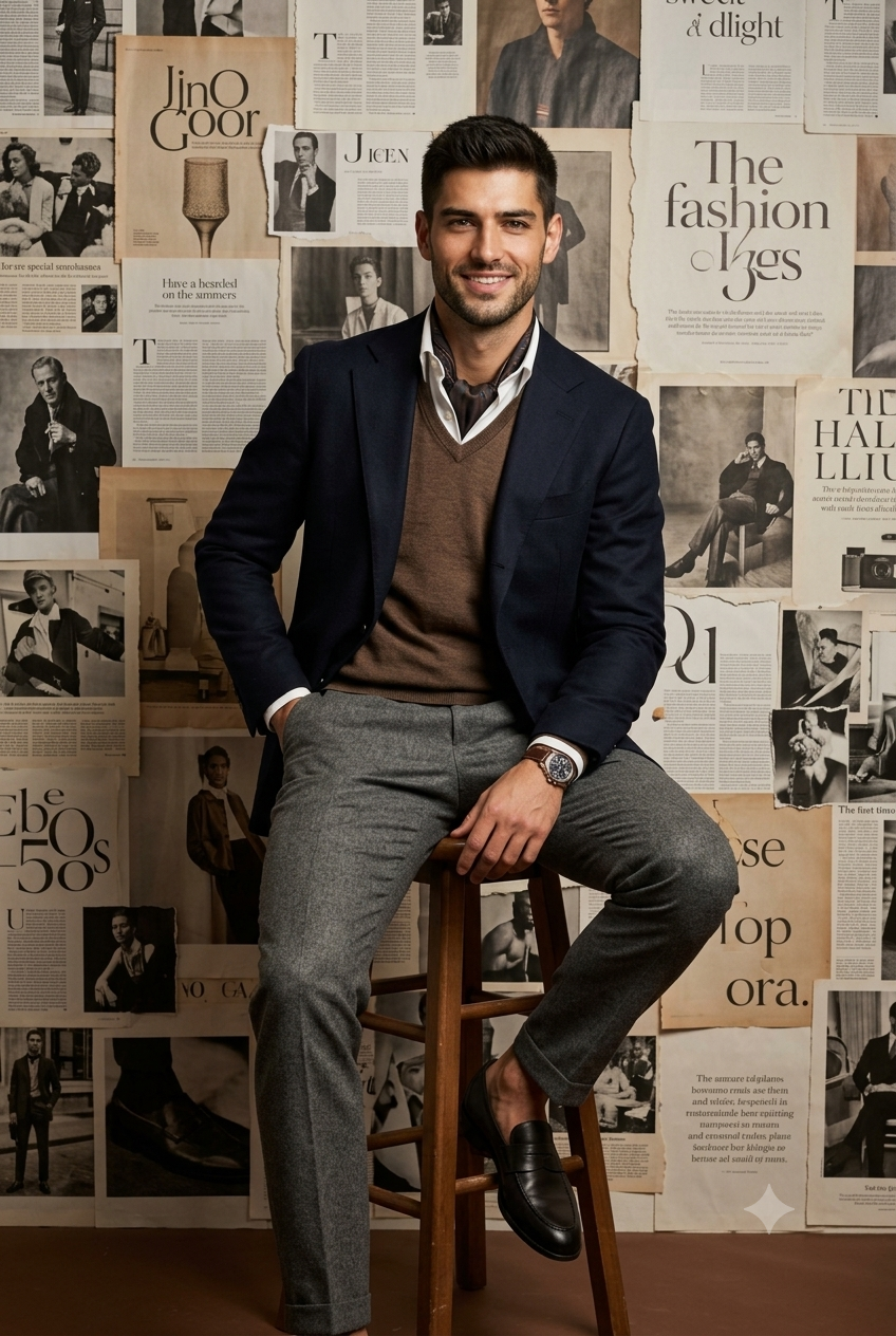 Result 1 for Luxury Editorial Gentleman AI Photo Editing Prompt