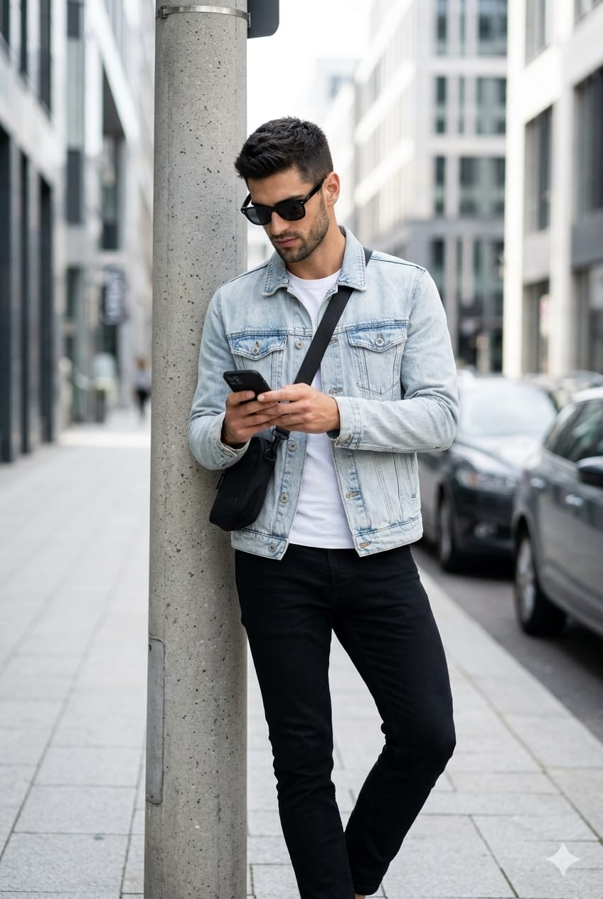 Result 1 for Luxury Urban Gentleman AI Photo Editing Prompt