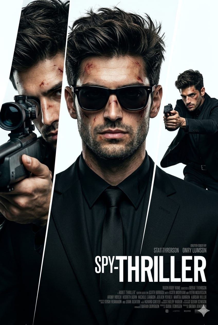 Result 1 for Spy Thriller Collage AI Photo Editing Prompt