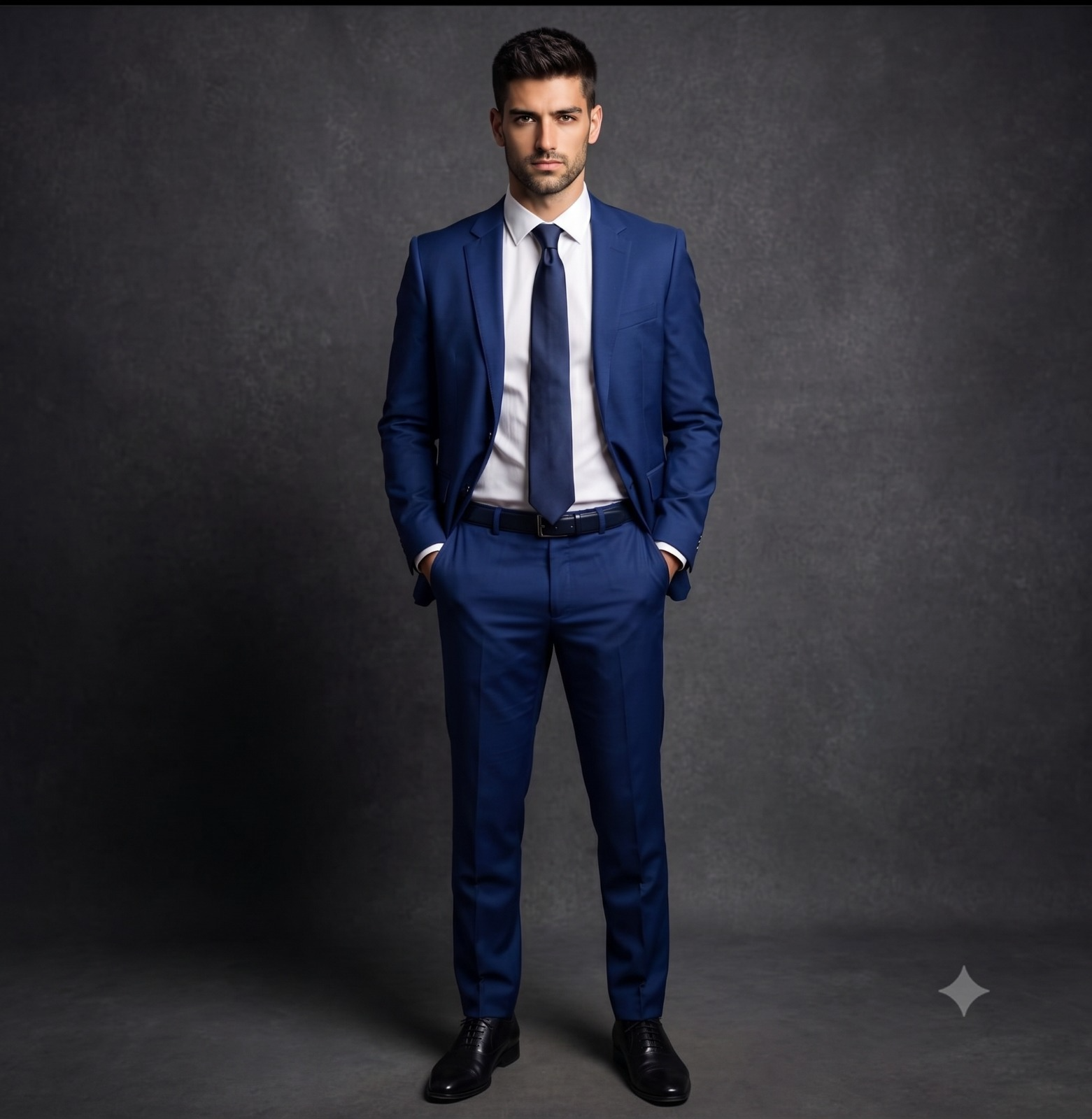 Result 1 for Luxury Studio Gentleman AI Photo Editing Prompt