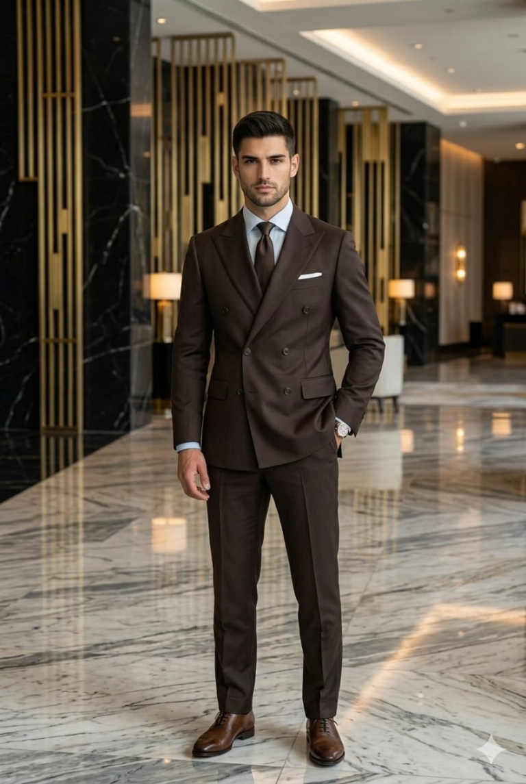 Result 1 for Luxury Lobby Gentleman AI Photo Editing Prompt