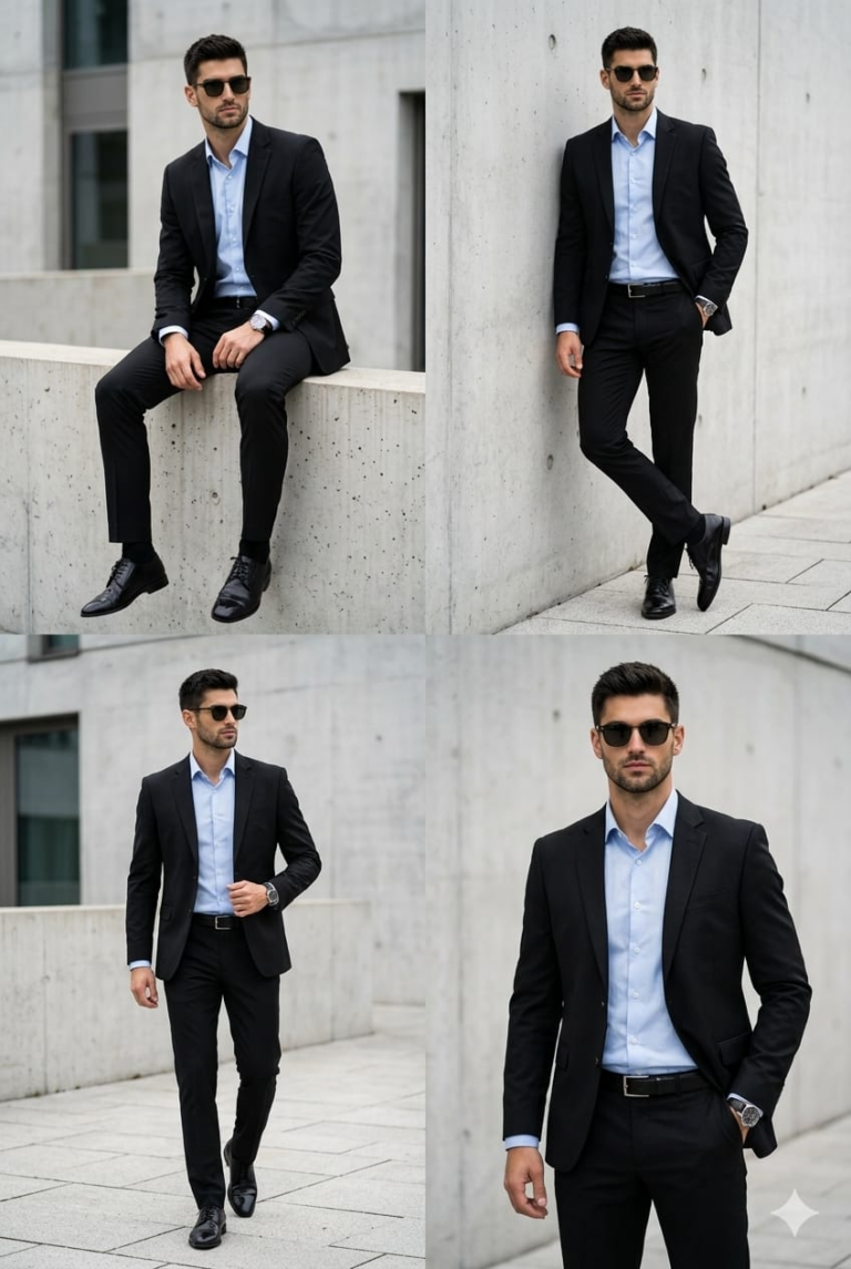 Result 1 for Luxury Editorial Collage AI Photo Editing Prompt