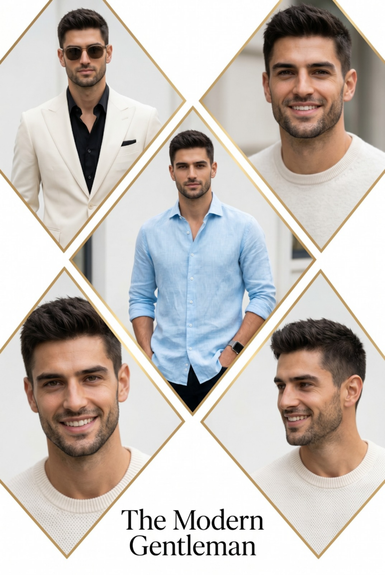 Result 1 for Modern Gentleman Collage AI Photo Editing Prompt