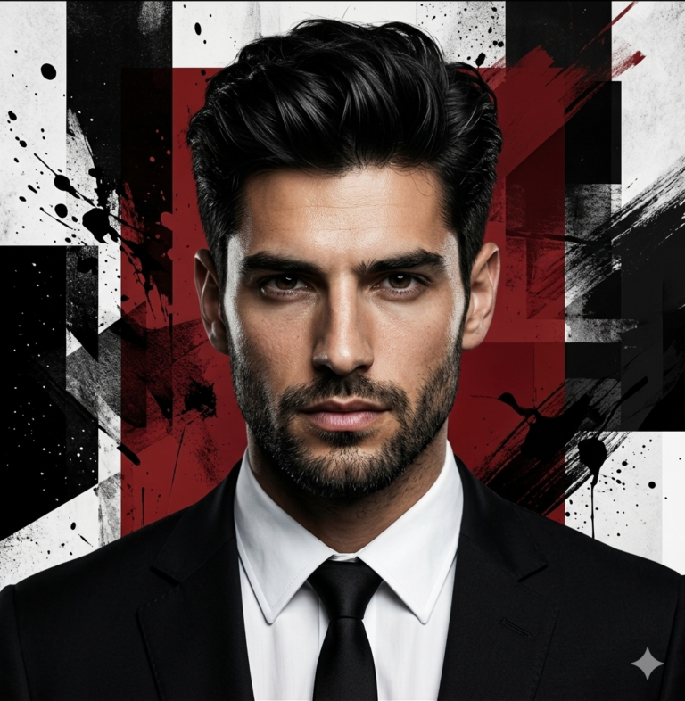 Result 1 for Luxury Grunge Gentleman AI Photo Editing Prompt