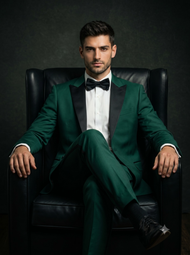 Result 1 for Luxury Studio Gentleman AI Photo Editing Prompt