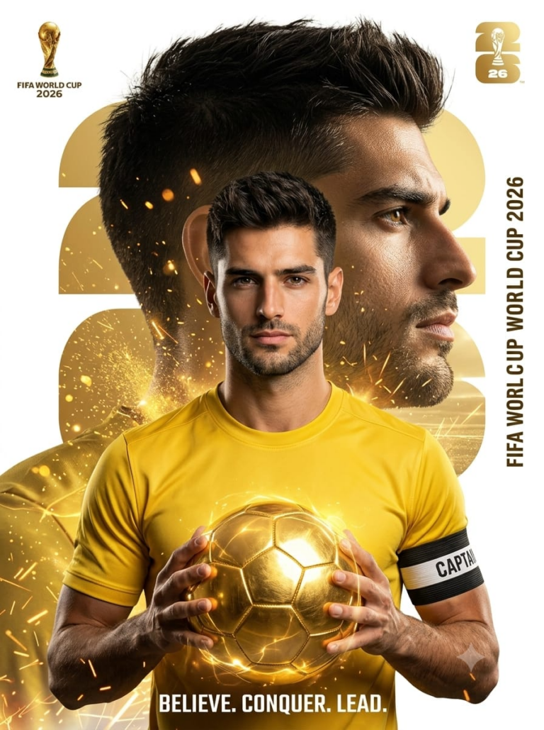 Result 1 for Golden Champion Poster AI Photo Editing Prompt