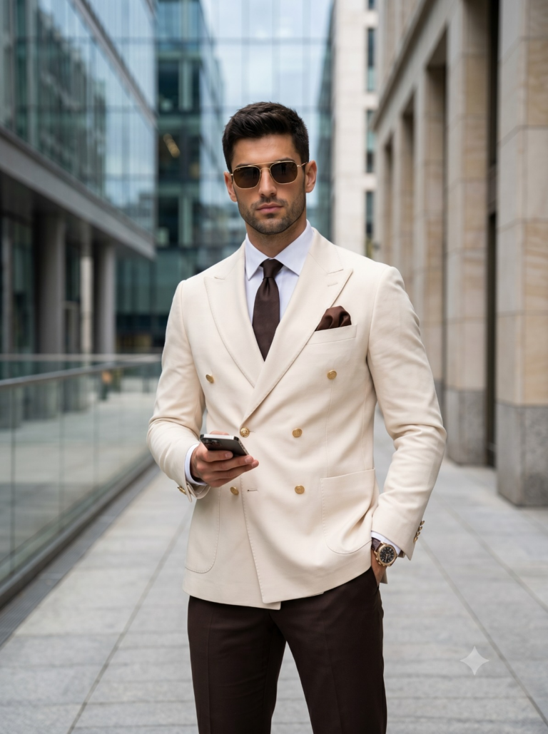 Result 1 for Luxury Urban Gentleman AI Photo Editing Prompt