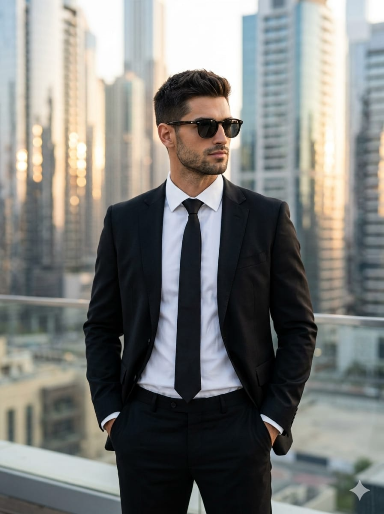 Result 1 for Luxury City Gentleman AI Photo Editing Prompt