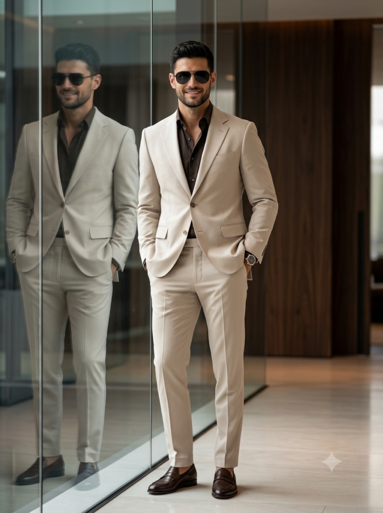 Result 1 for Luxury Glass Gentleman AI Photo Editing Prompt
