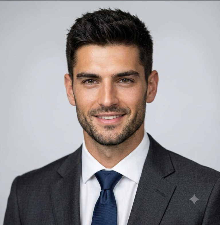 Result 1 for Luxury Executive Headshot AI Photo Editing Prompt